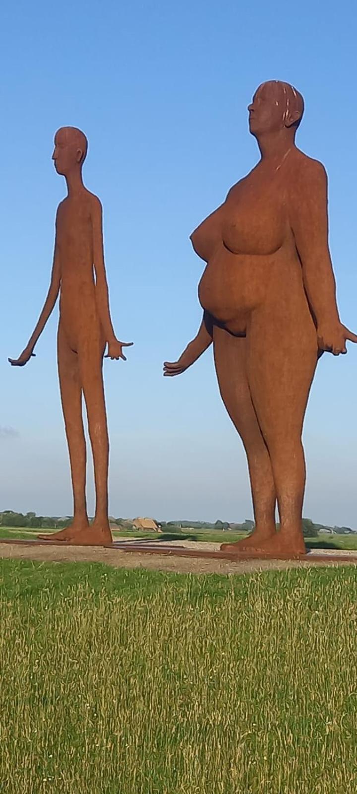 Stacaravan Mientje Hantum Buitenkant foto